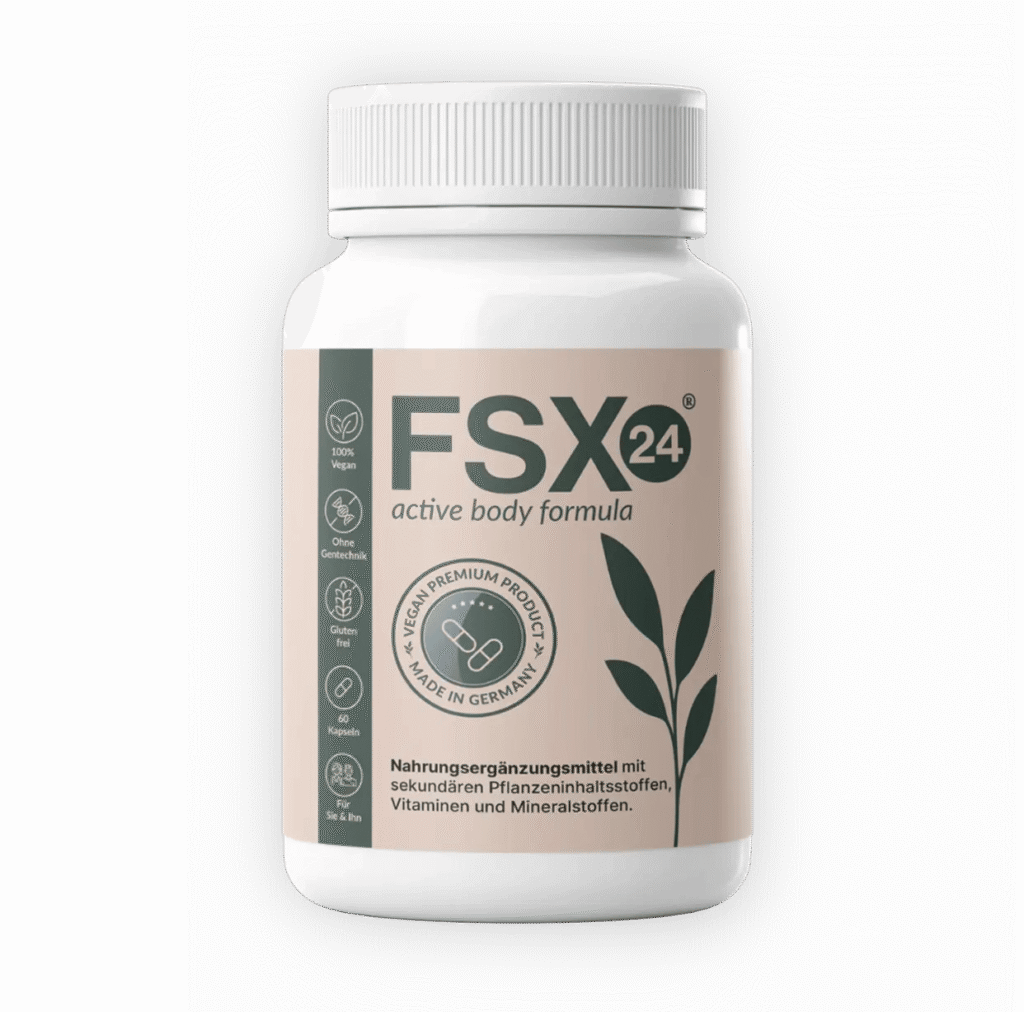 Een pot FSX24™ dieet capsules (Active Body Formula) – natuurlijke vetverbranding, gratis verzending, 46% korting, 2 gratis bonussen, persoonlijke begeleiding. FSX24 Bestellen